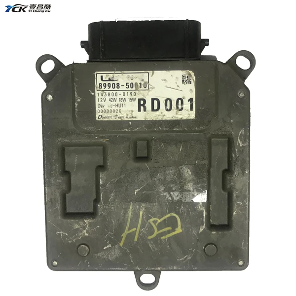 1х YCK 89908-50010 89907-50010 Светодиодный драйвер для фар используется аксессуары для автомобильных фар 143700-0193 143800-0190