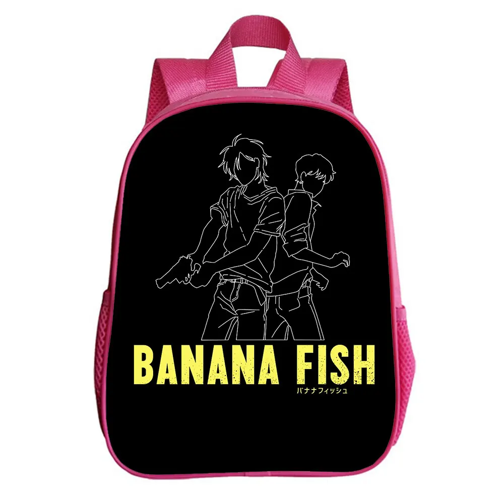 BANANA FISH BackPack Cosplay School Bags Anime Laptop Backpack Unisex Travel Backpack Girls Shoulder Bags 12 Inch.Support custom