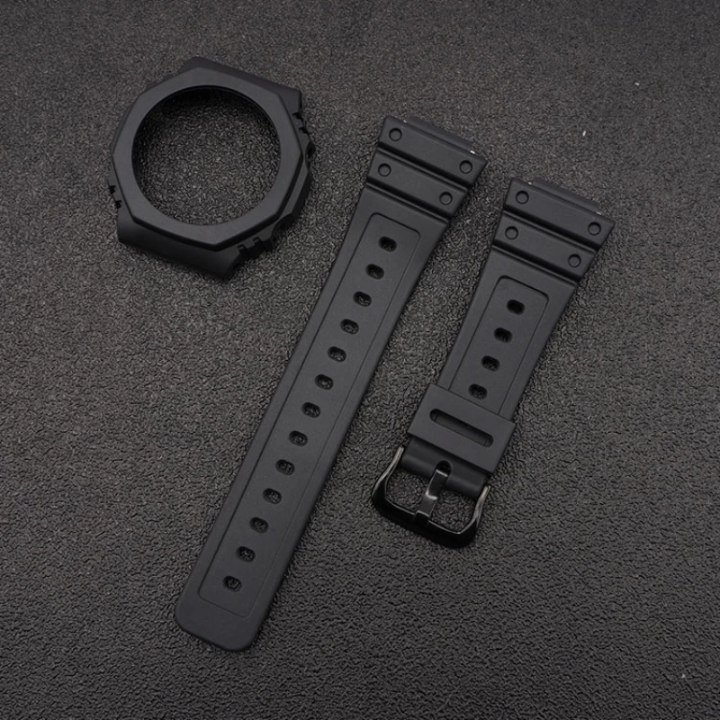 Sports Wristband Bracelet For Casio GA-2100 GA2100 Smart watch Band Protective Frame Bezel for G-Shock GA-2100-1A1 GA-2100-4A |