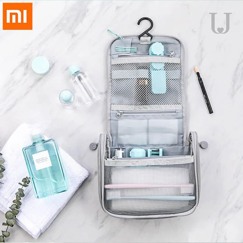 Xiaomi компактная косметичка женский косметический набор для макияжа комплект для органайзера в багаже путешествия сумка для хранения путешествий Mijia Youpin