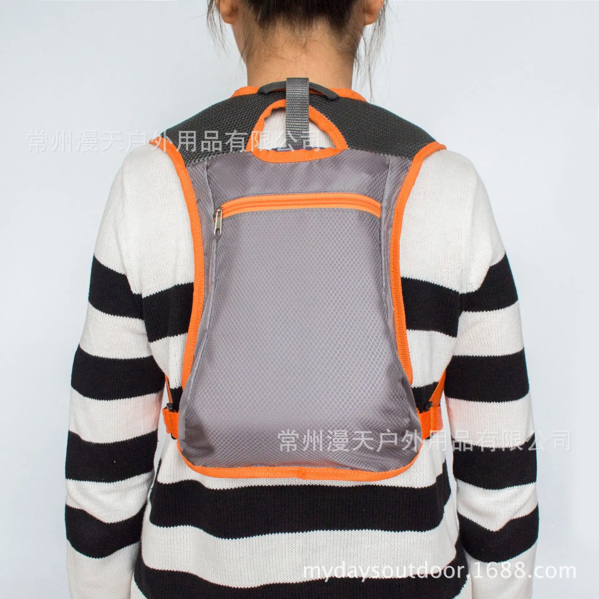 

Outdoor Riding Backpack Lightweight Foldable Multi-pockets Off-road Running Backpack Excluded Glass