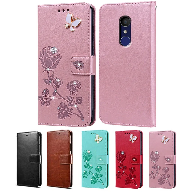 Чехол-книжка из искусственной кожи и ТПУ для Alcatel 3 2018 3L 5052D 5052 5052Y | Мобильные