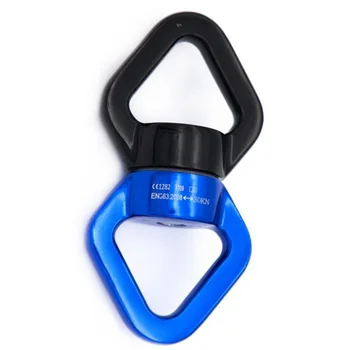 

ABZB-Outdoor Rock Climbing 360 Degree Rotary Connector Aerial Yoga Aviation Aluminum Universal Rotating Ring