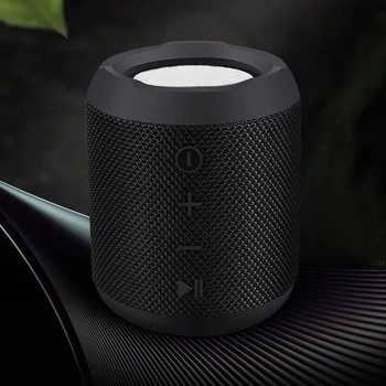 

Portable Wireless Mini Bluetooth Speaker Rich Stereo Bass Sound System Waterproof for Travel, Outdoors and Party, TF/USB/AUX/FM