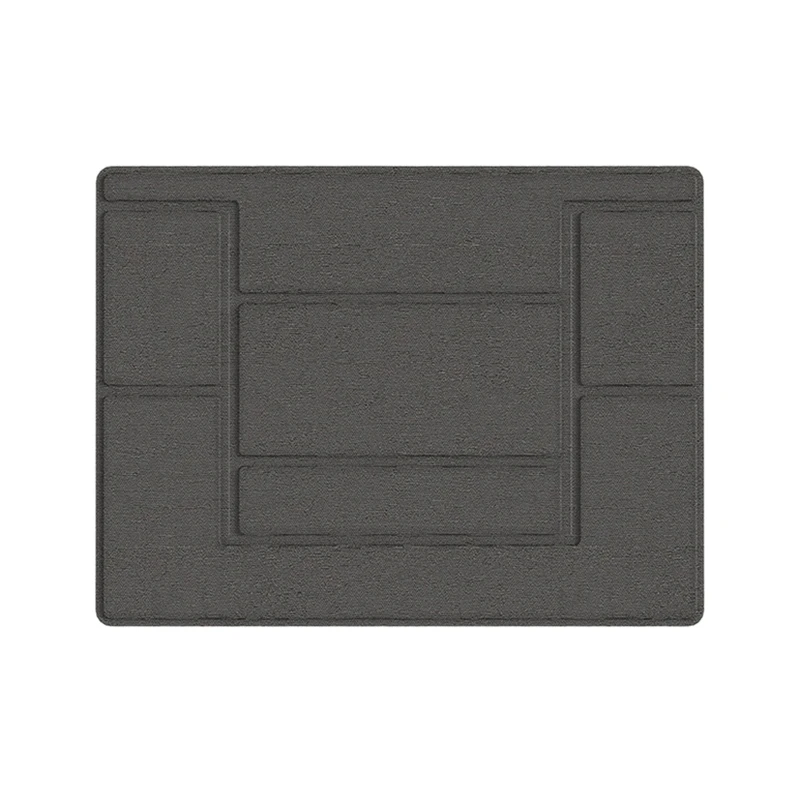 Универсальная Складная подставка для ноутбука Macbook Air Pro, подставка для планшета, регулируемый кронштейн, Портативная подставка для планшета - Цвет: Gray