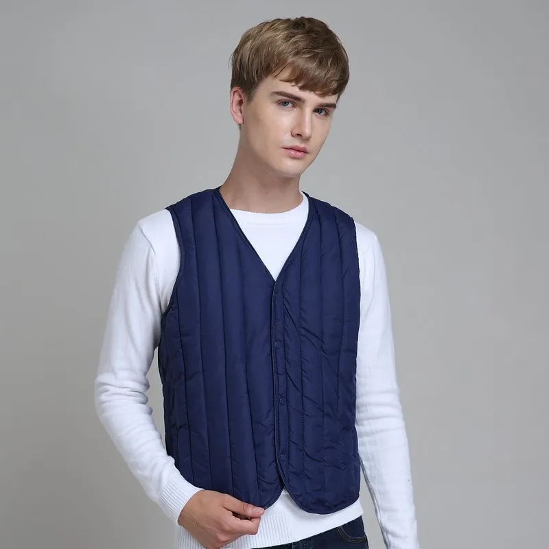 Mens cotton quilted vest Clearance