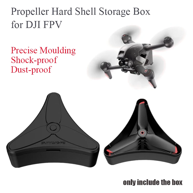 5328S Propeller Storage Box Props Storing Hard Shell Case Blade Protector For DJI FPV Aircraft Aerial Gimbal Drone Accessories