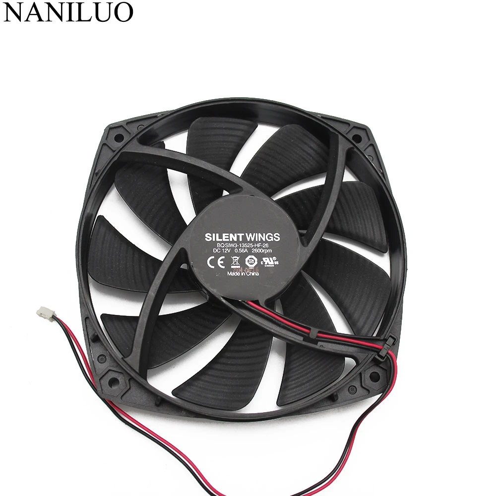Bqsiw3 13525 Hf 26 Dc 12v 056a 2600 Rpm Untuk Bequiet Gelap Power