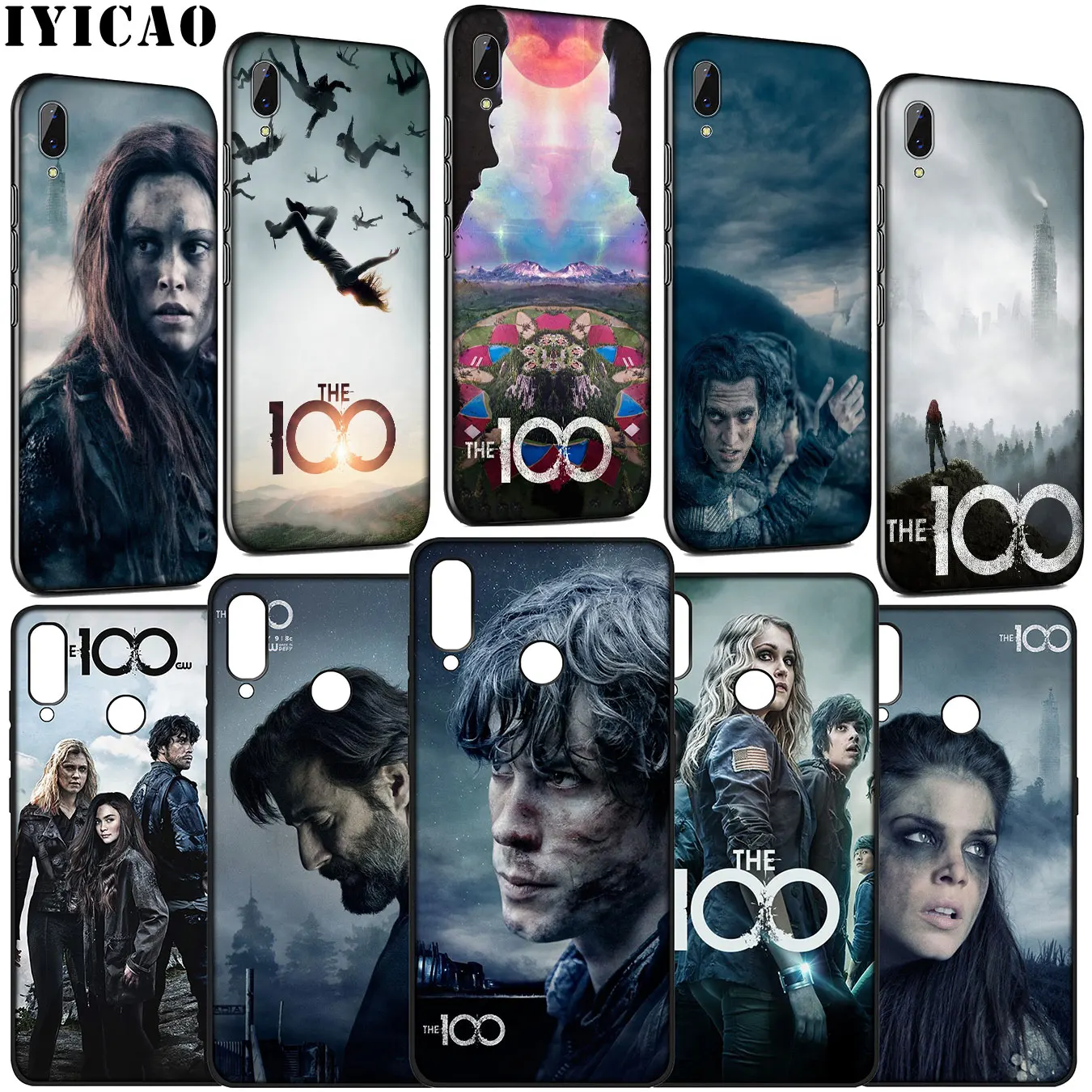 Мягкий силиконовый чехол IYICAO The 100 Tv Show для Huawei Y9 Y7 Y6 Prime 2019 Honor 20 10 9 9X 8C 8X 8 Lite 7C 7X 7A Pro |