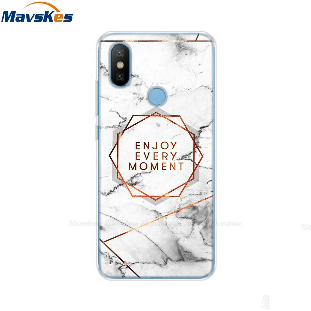12 Силиконовый чехол для телефона для Xiaomi mi A2 Lite, чехол с рисунком, мягкая задняя крышка из ТПУ, чехол для телефона для Xiomi mi A2 mi A2 LITE, бампер - Цвет: 12