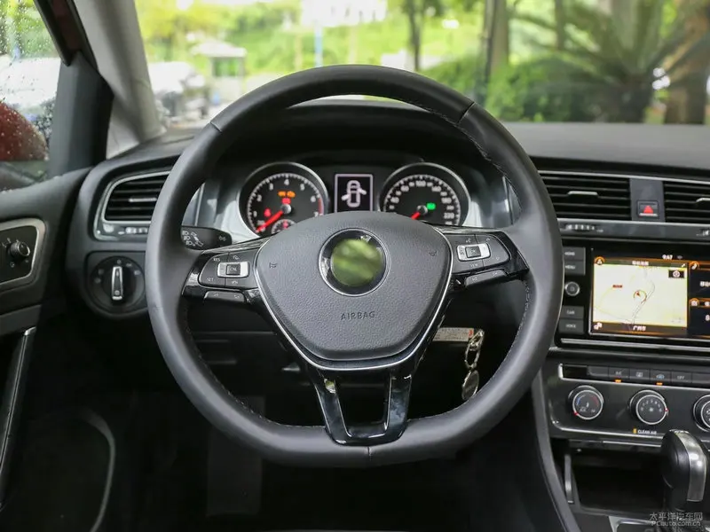 Подходит для Bora Golf 7 MK7 Polo Tiguan L Touran Passat B8L CC D образное рулевое колесо с блестками и
