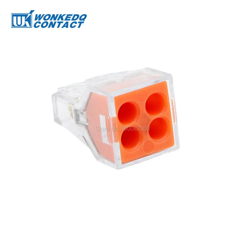 100Pcs 773-102 Push-in Draht Stecker 2 Pins Elektrische Anschlüsse 773 Serie Mini Junction Box Schnell verbindung Terminal Block – Detail 6