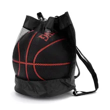 Mochila de basquete oxford ombro crossbody saco de basquete net saco de futebol de vôlei(China)