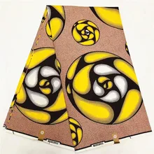 Полиэстер ткань Африканская Анкара ткань tissu воск Африканский нигерийский воск принты ткань дешевая