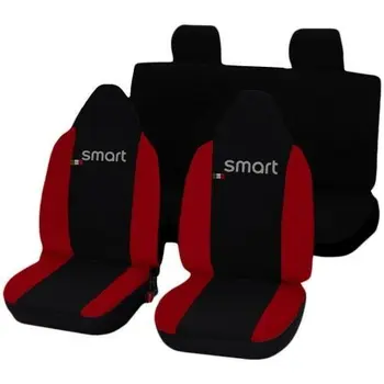 

COPRISEDILI AUTO FODERE SMART FORFOUR NERO - ROSSO DA ANNO 2015