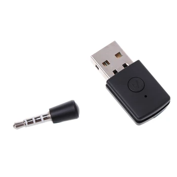 

USB Bluetooth Dongle Wireless Headphone MIC Adapter For PS4 Controller Console L41E