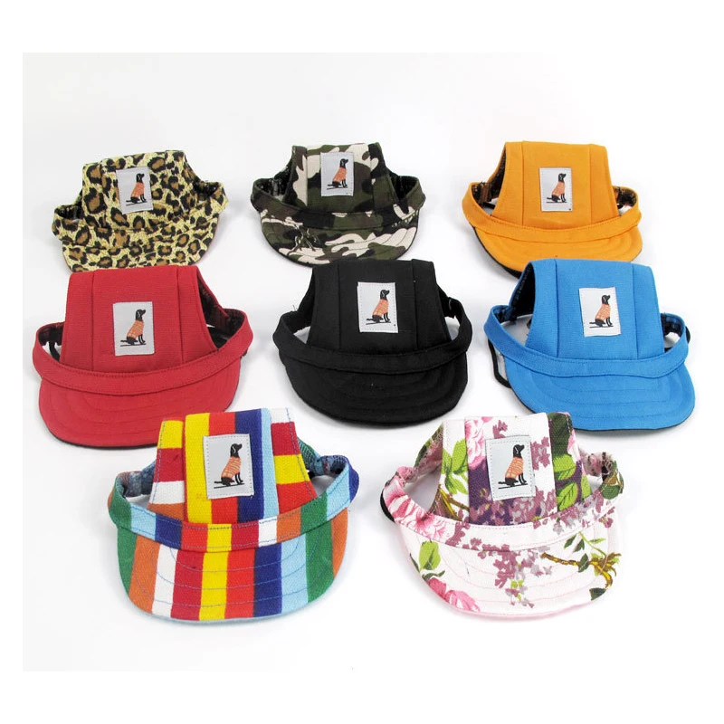Кепка От Солнца бейсболка для собак летняя Милая Повседневная хлопковая