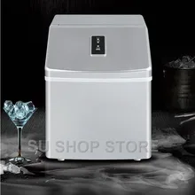 Льдогенератор домашняя маленькая Автоматическая льдогенератор большая емкость 25 кг/24 ч льдогенератор коммерческий молочный чай магазин