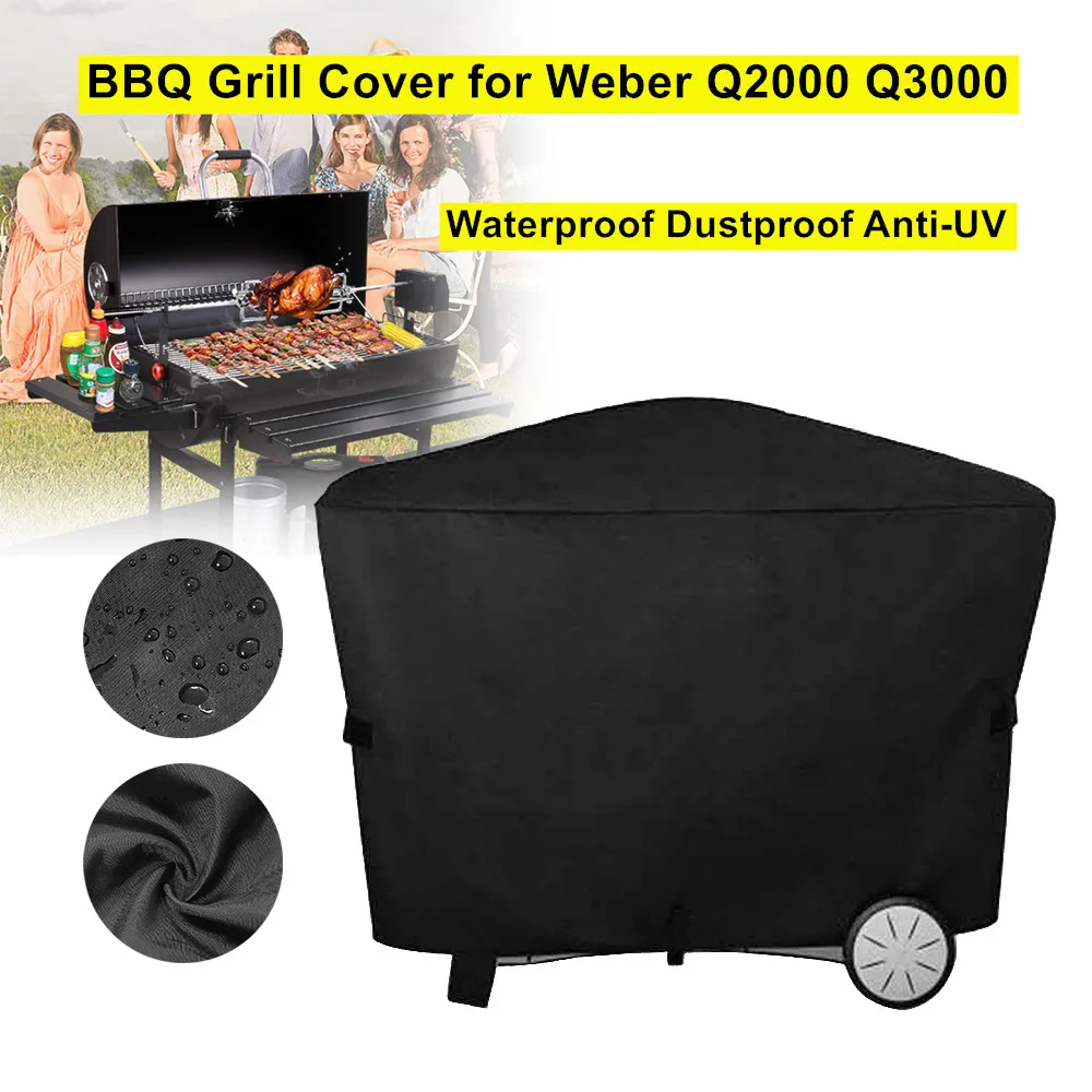 Outdoor Waterproof BBQ Grill Cover for er Q3000 Q2000 GQ999 Storage