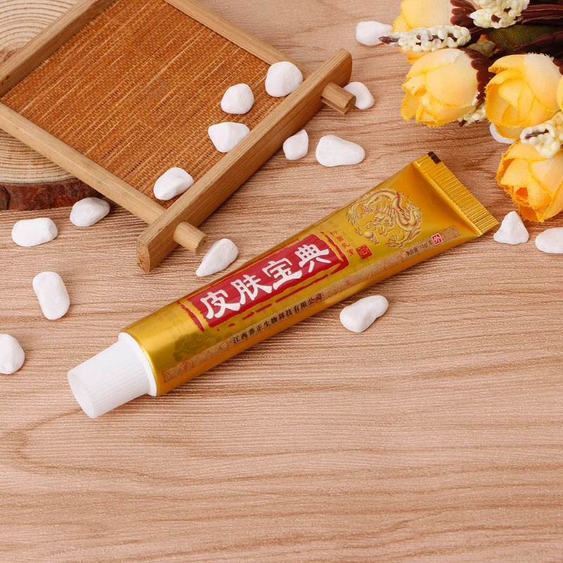 Natural Chinese Medicine Herbal Anti Bacteria Cream Psoriasis Eczema Ointment Treatment 5