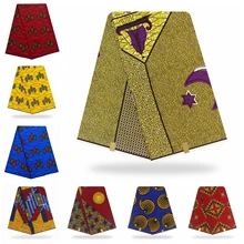 Голландский Африканский вощеная ткань Tissus африканская ткань новая последняя хлопчатобумажная африканская ткань настоящая восковая печать Анкара оригинальная восковая ткань