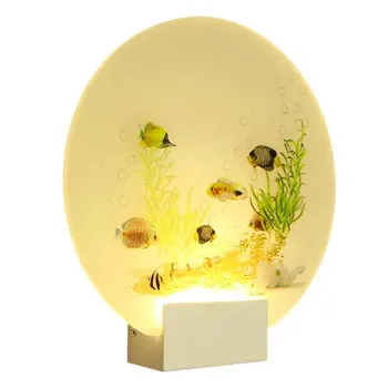 

New Modern Loveliness Romantic Picture Classic Wall Lamp For Bedside Bedroom Stair Corridor Porch Nordic Home Led Lighting, Roun