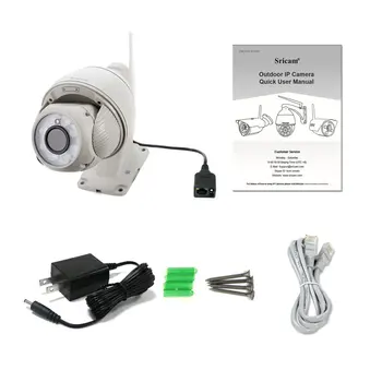 

720P IP Camera Outdoor Waterproof Speed Dome Cam Wireless Wifi Security Camera IR Night Vision Network CCTV Surveillance