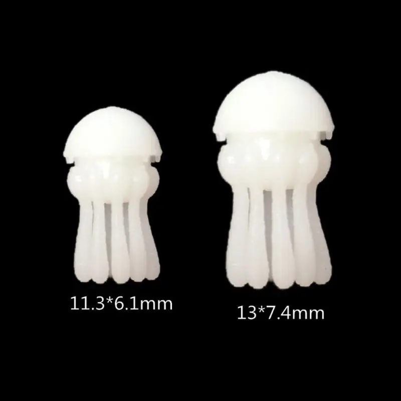 as the shown Мини Медузы моделирование полимерная форма в морском стиле наполнители DIY наполнители - Цвет: as the shown