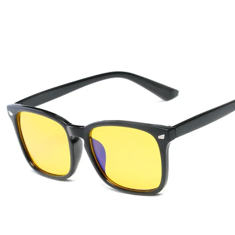 

Goggles Unisex Yellow Lenses Night-Vision Glasses Anti-blue glasses 2019 New computer goggles