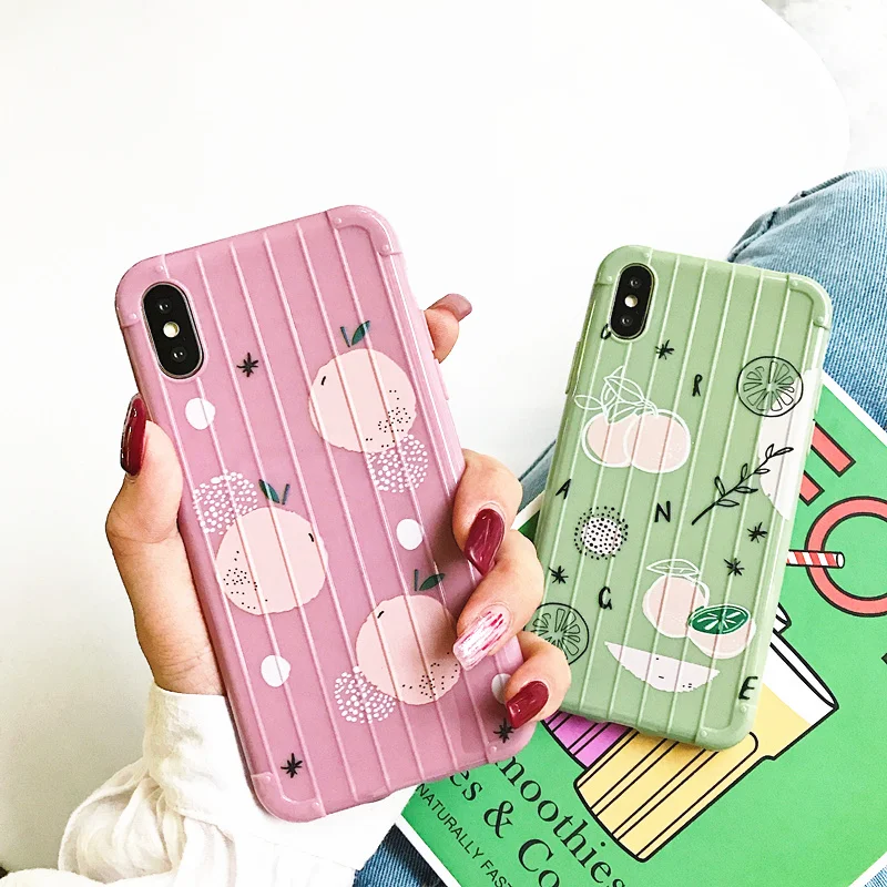 Чехол Lovebay для телефона iPhone 6 6s 7 8 Plus X XR XS Max милый мультяшный оранжевый текст