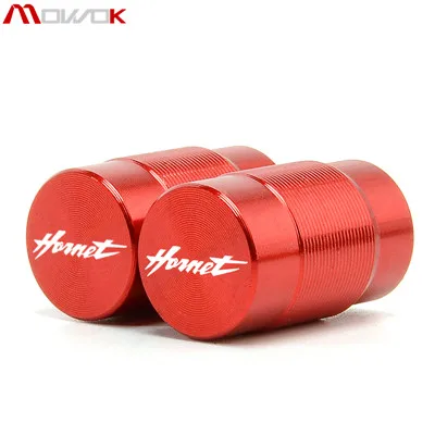 Red For HONDA Hornet 900 600 CB919 CB 599 CB 600 CBR 600 F2.F3.F4.F4i Motorcycl Wheel Tire Valve Stem Caps CNC Airtight Covers - Цвет: Red