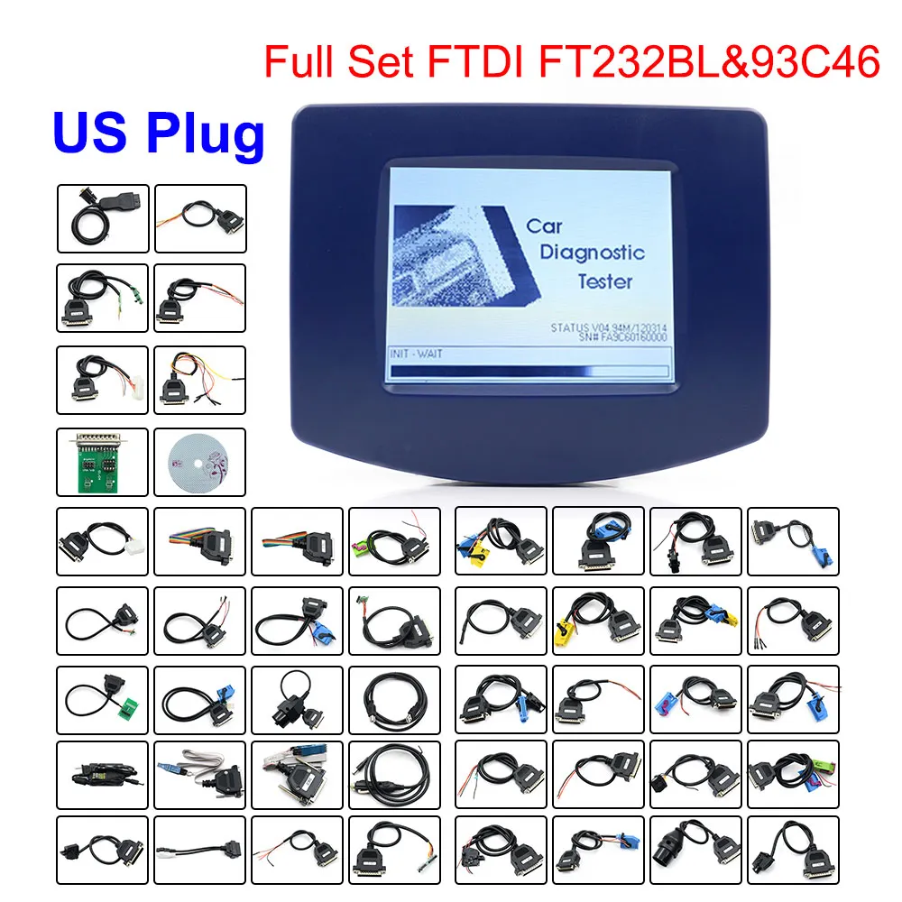us FTDI full Лучший DIGIPROG 3 с FTDI FT232BL v4.94 OBD ST01 ST04 DIGIPROG III одометр Отрегулируйте программист DIGIPROG 3 пробега правильный инструмент - Цвет: us FTDI full