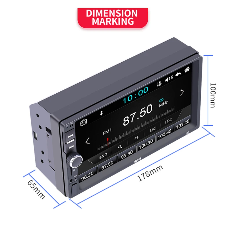 Panorâmicas para Carro In-dash com 5 Graus Imagens Estéreo Player Touch Screen Bluetooth Mp5 Jogadores Aux fm sd tf Câmeras 360 21 Câmera multiângulo automotiva