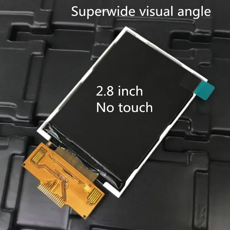 display module lcd display module touchscreen display 2.4/2.8/3.2 inch SPI TFT LCD color screen ILI9341 driver IC 4 IO 240X320 display touch panel 18PIN Welding 0.8mm Superwide