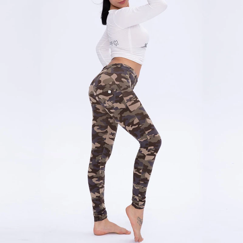 Melody four ways stretchable sport leggings pants Middle Waist gym women workout pants push up sexy wear pants women yoga
