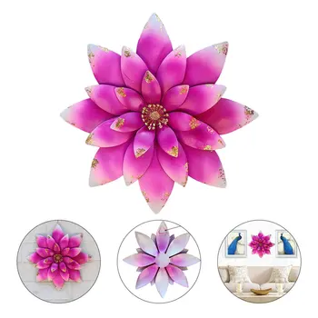 

Iron Floral Wall Decoration Flower Wall Art Decoration for Indoor Outdoor