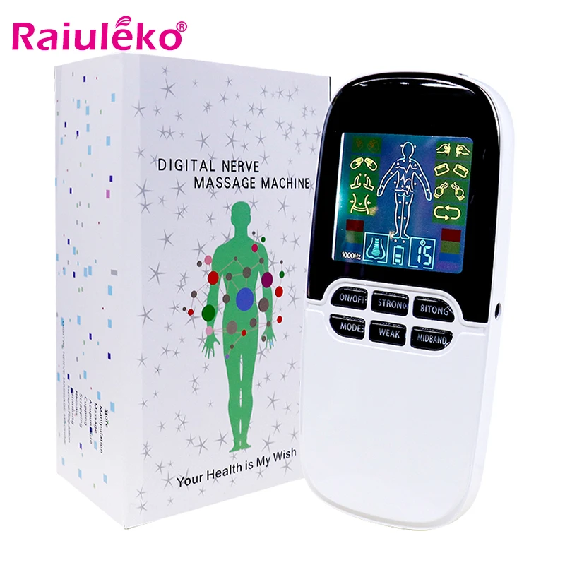 Tens Unit Массажер для облегчения боли Электронный Импульсный массаж EMS стимуляция