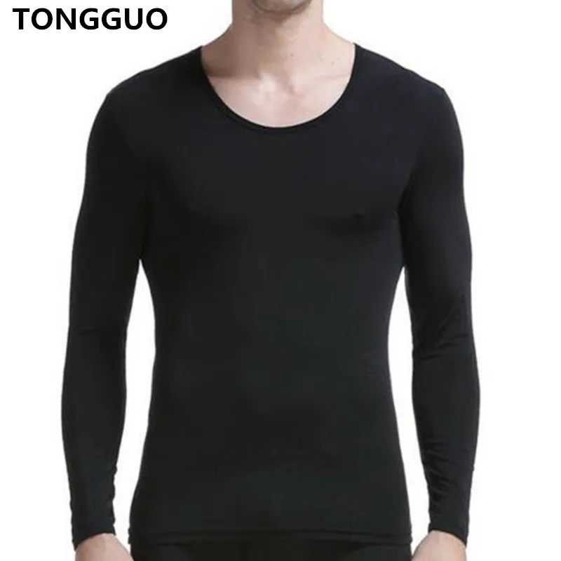 Мужская корректирующая футболка с длинным рукавом из неопрена|Корректирующее