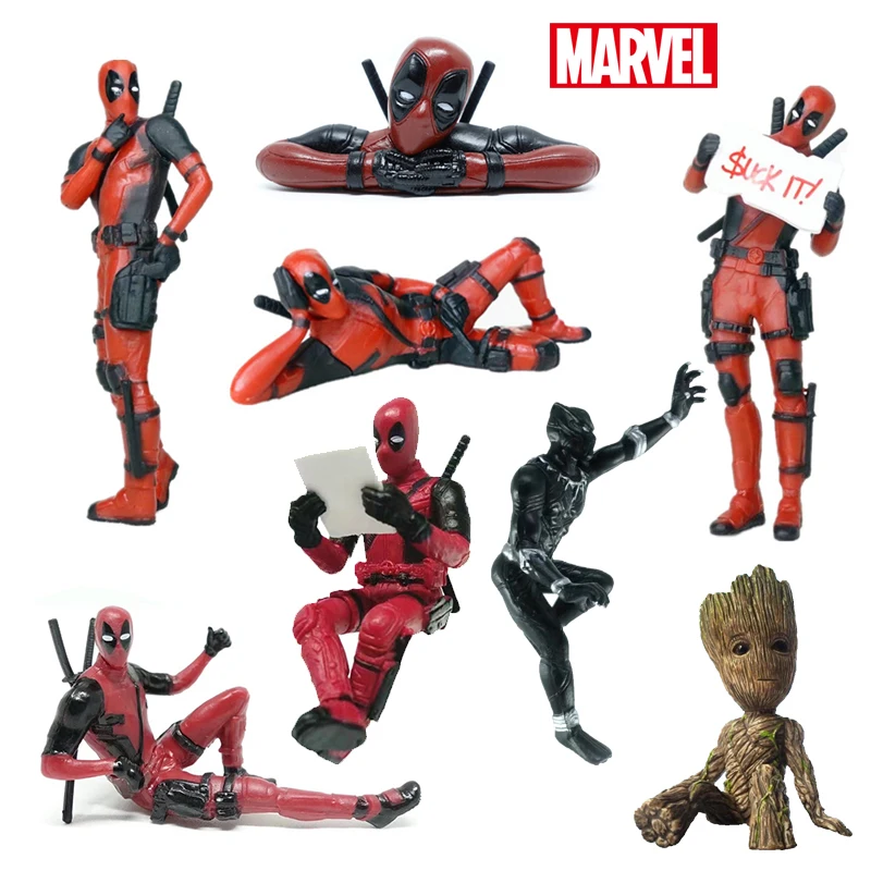 Фигурка героя Marvel Legends Дэдпул Грут персональная мужская модель автомобиля