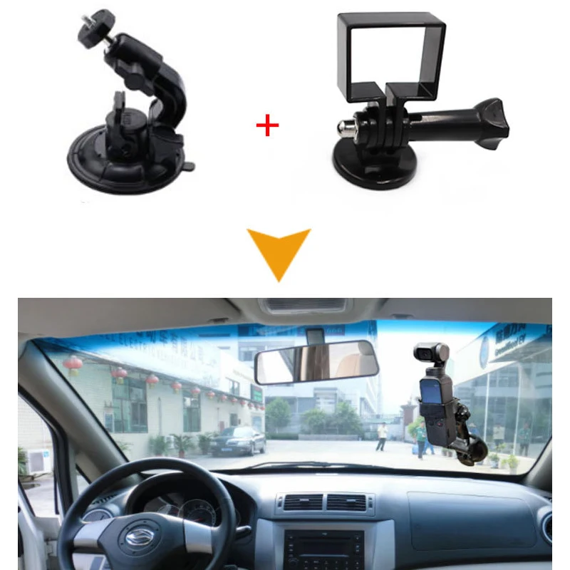 40 in1 pocket camera kit clip Tripod selfie stick Screw strap bracket Portable case bag for FIMI PALM camera accessories