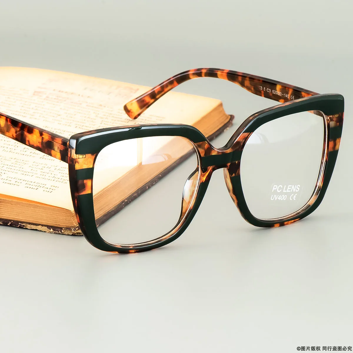 Pixcico 45759 Glasses Frames Men Women Fashion Square Computer Glasses
