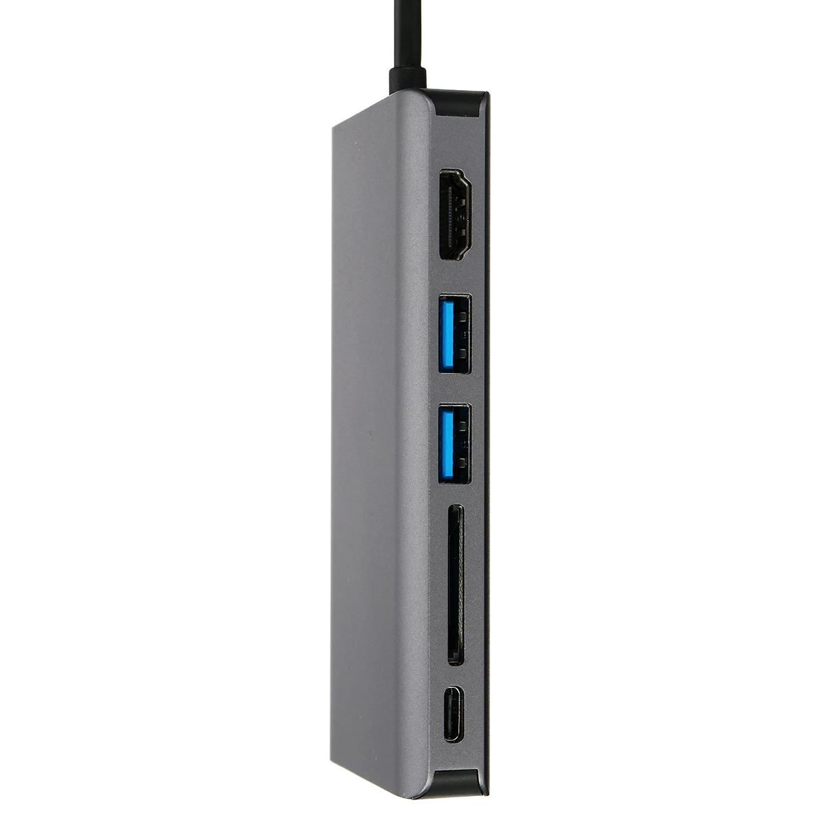 Многофункциональный кард-ридер тип-c конвертер 8 в 1 USB3.0 HDMI Поддержка VGA PD Быстрая зарядка SD карты чтения