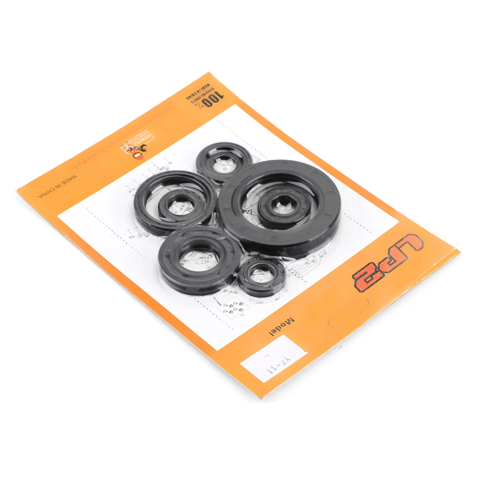 Motorcycle Engine Oil Seal Kit 8pcs for Honda CR250R 1992-2001 1993 1994 1995 1996 1997 2000 CR 250R cr250r cr-250r motorcycle engine oil seal kit