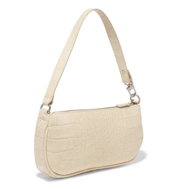 beige Сумка через плечо из крокодиловой кожи для женщин модные лакированные кожаные сумки винтажные роскошные дизайнерские сумки брендовые маленькие клатчи - Цвет: beige