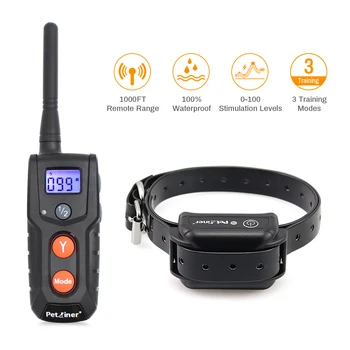 

Petrainer 916-1 300m Remote Shock Collar Electronic Dog Collar For Dog Training
