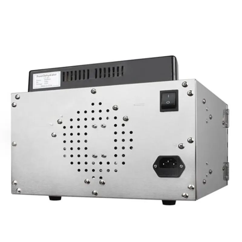 220V/110V Food Dehydrator Fruit Vegetable Herb Meat Fish Drying Machine Snacks Food Dryer Fruit dehydrator 6Trays 4