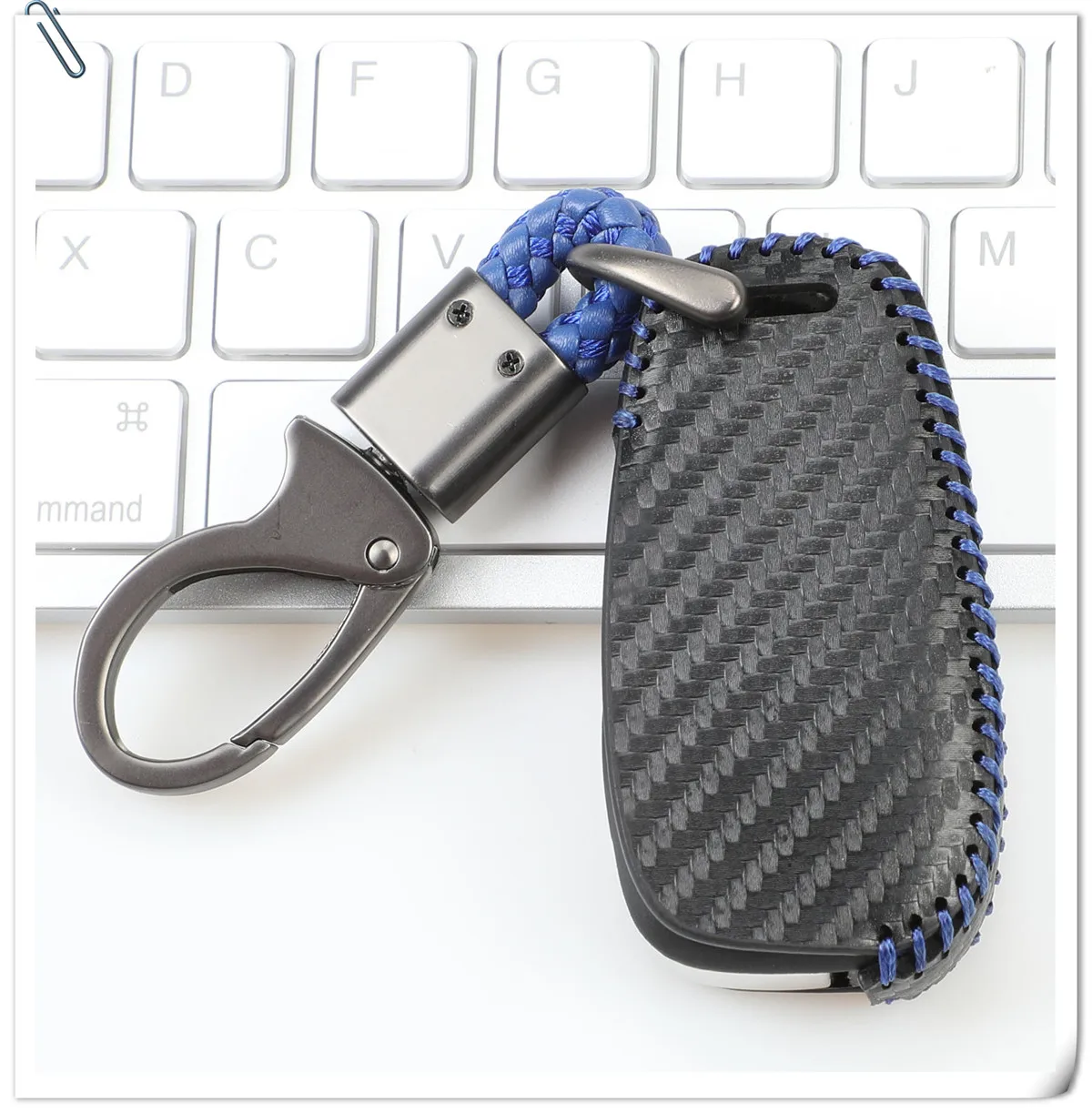 Keyforkess per Chevrolet Chevy Cruze 2016 2017 Malibu Aveo Captiva 3 pulsanti flip Remote Protect Set custodia in pelle per auto - Haa0b6b77d4f64d5a9c87ff5f903438cfT