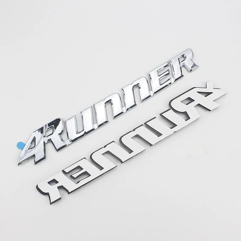 Sequoia Sempervirens Toyota Pickup легкая наклейка на бампер 4runner из АБС-пластика и гальваническим покрытием, автомобильный брелок с логотипом, модифицированные наклейки для автомобилей