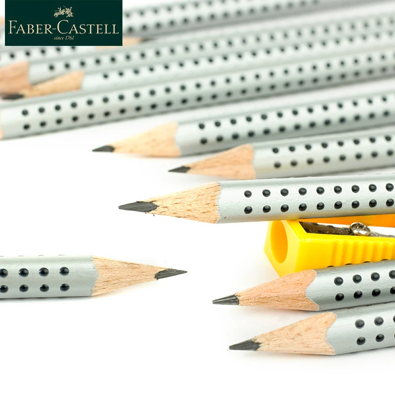 Faber Castell 3170 треугольные карандаши 12 шт. HB/2B Живопись Написание Стандартный Творческий Деревянный карандаш школы искусства канцелярские принадлежности