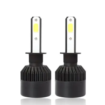 

Car Large Red Front Light Induction Car Light LED Charging Flashlight Driving Waterproof Torch Car Headlight H1